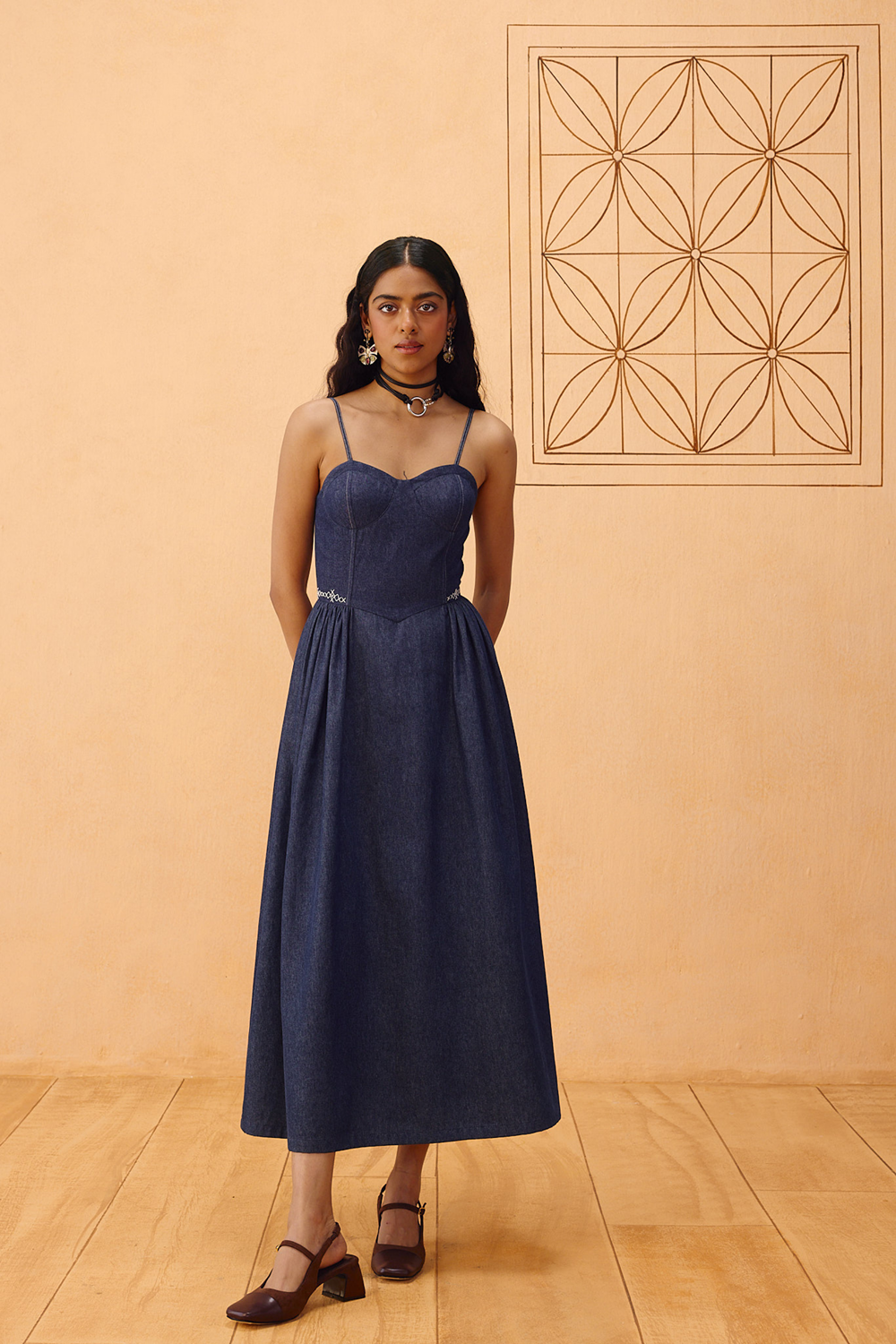 denim dress singapore Buy The Jaali Susainable Denim Dress in Singapore