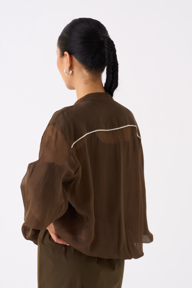 FLORAL APPLIQUE BOMBER JACKET CO-ORD (SET OF 2)-DARK OLIVE poplin by THREE in olive color for women in Singapore