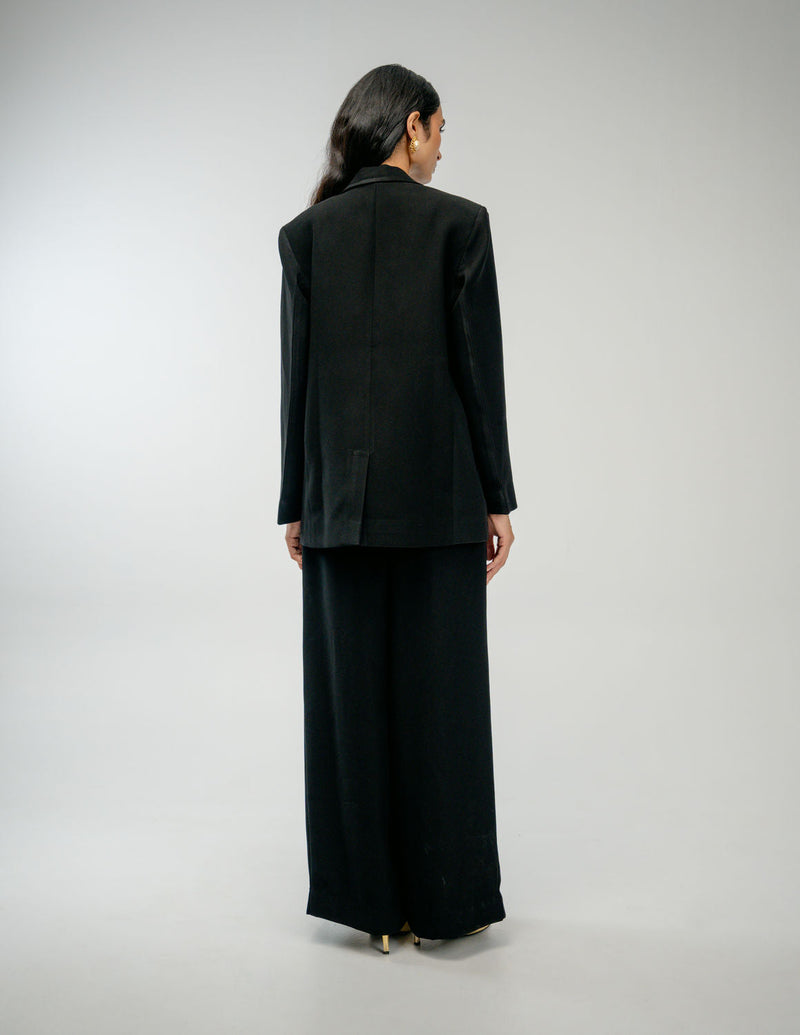 Still Loved Jacket japanese crepe jacket/overlay by Ode to Odd in black for women in Singapore