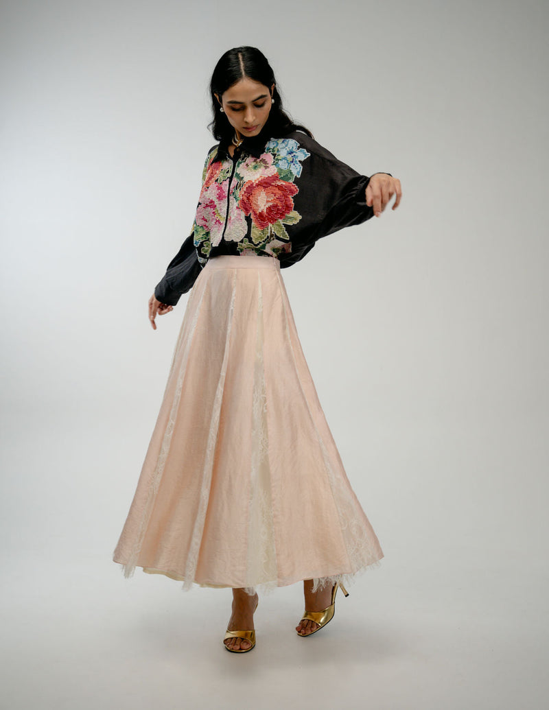 Keepsake Shirt mulberry silk top/shirt by Ode to Odd in black for women in Singapore