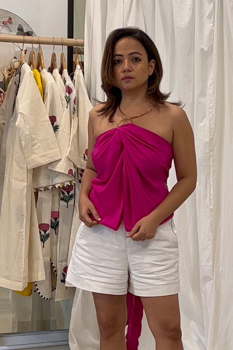MULTIWAY TOP - FUSCHIA - M/L