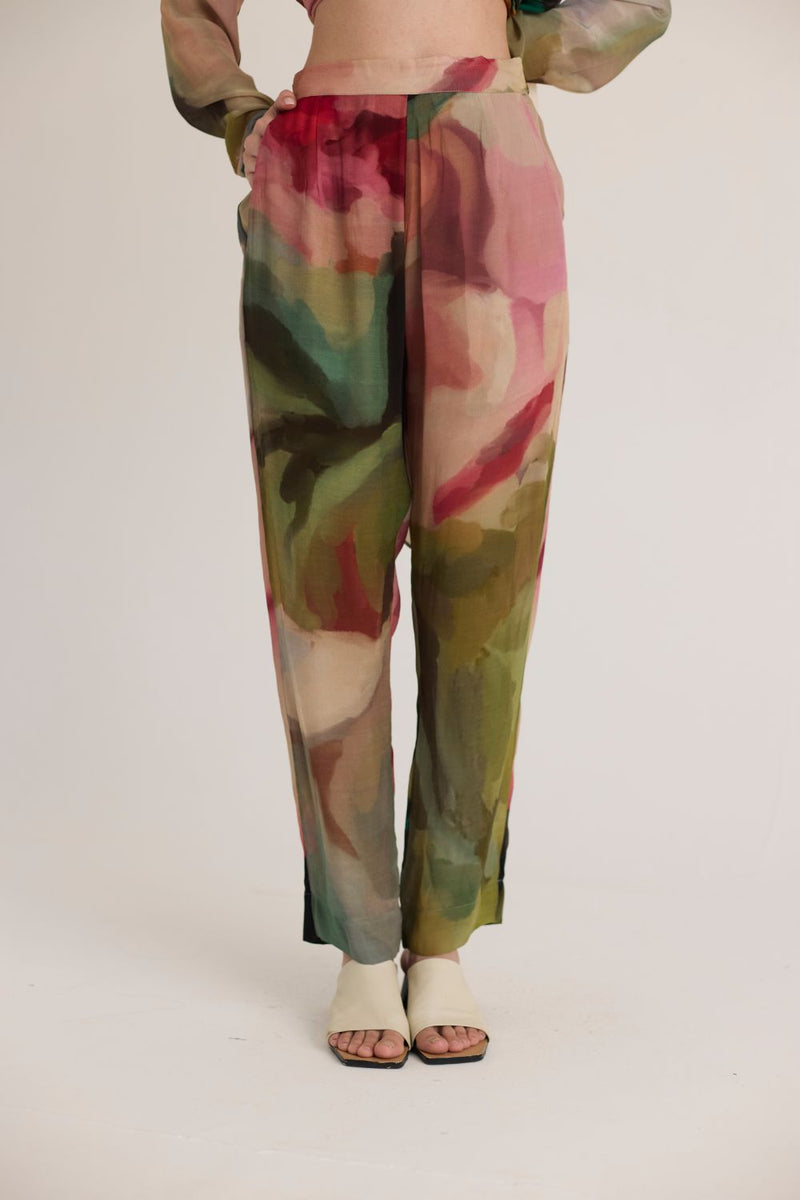 TILLY WRAP KURTA SET mul by Yam in multi color for women in Singapore