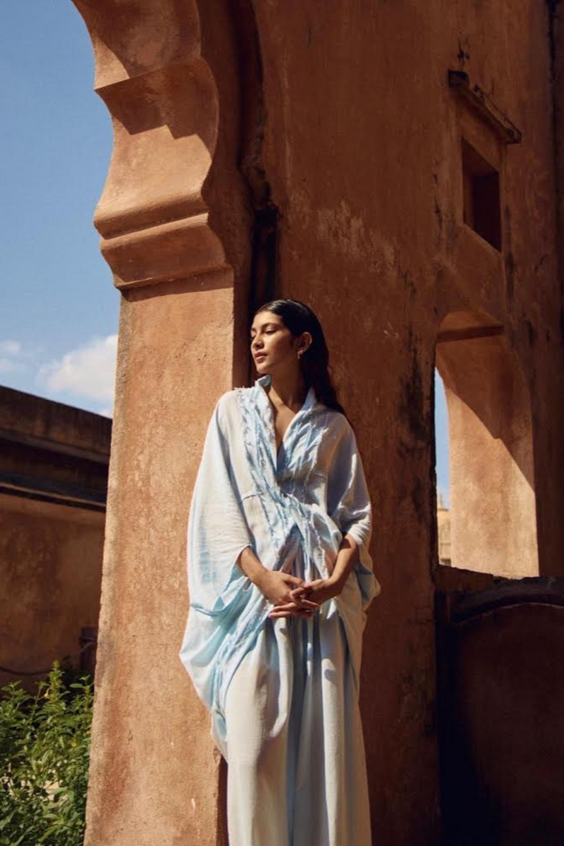 ALIPSA ROBE SET IN SILK silk Buy ALIPSA ROBE SET IN SILK from C&W | Co-Ord Sets for Women by Ituvana for women in Singapore