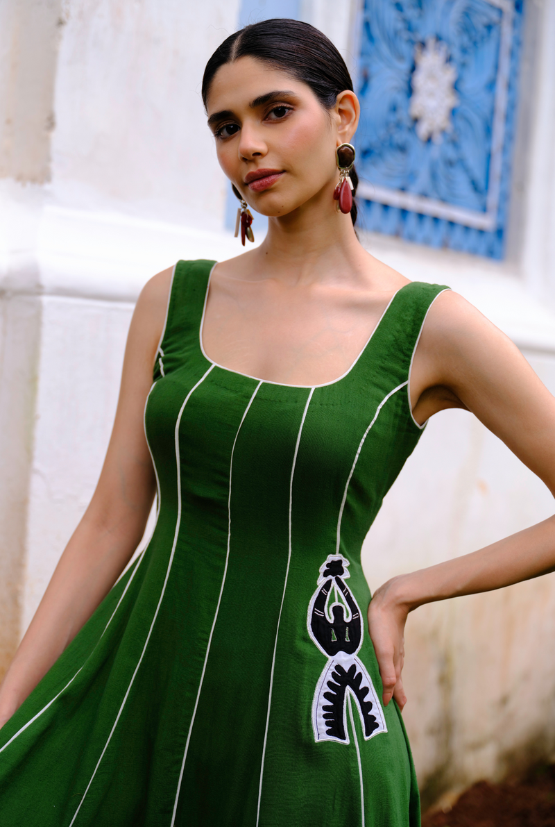 Zuri Handloom Dress cotton by JodiLife for women in Singapore