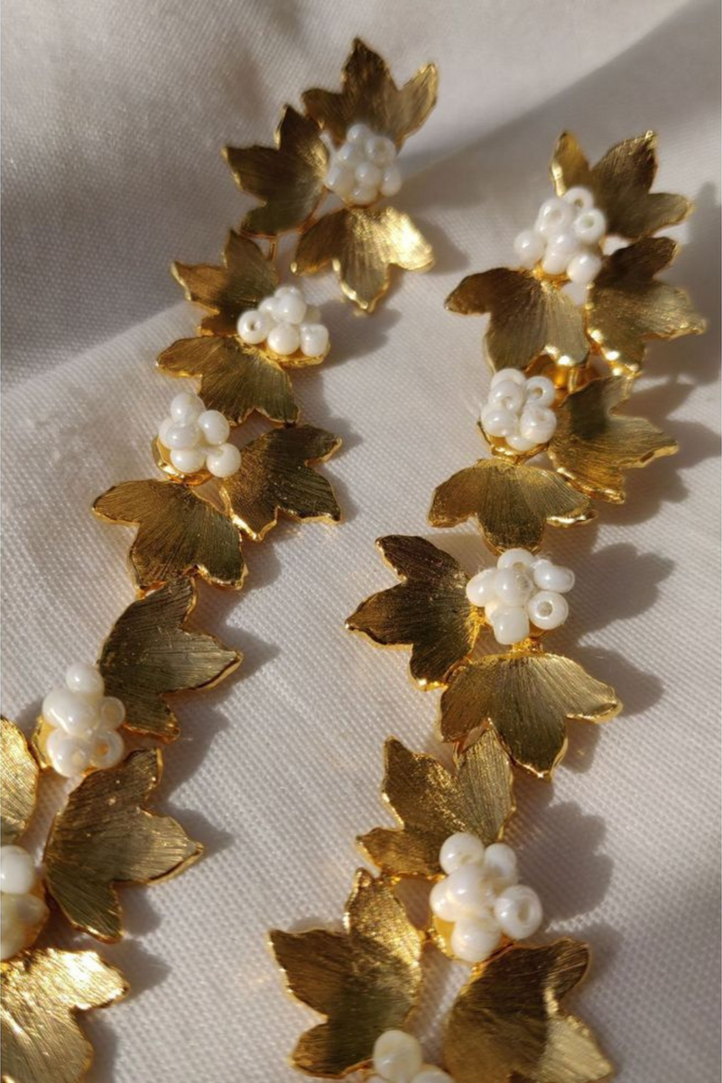 Petal Danglers by Aarjavee for women in Singapore