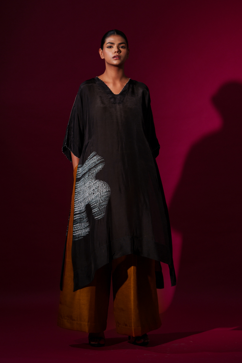 Luck Pants -Rust Orange mysore silk pants/trousers by Stoique in rust orange for women in Singapore
