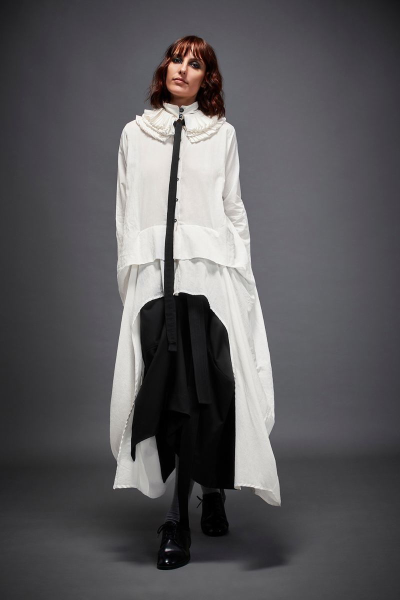 EMMA SHIRT cotton by Chola in white color for women in Singapore