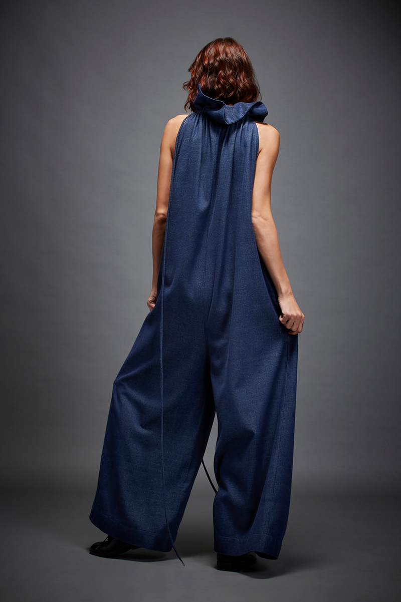 JUDE JUMPSUIT by Chola in blue color for women in Singapore