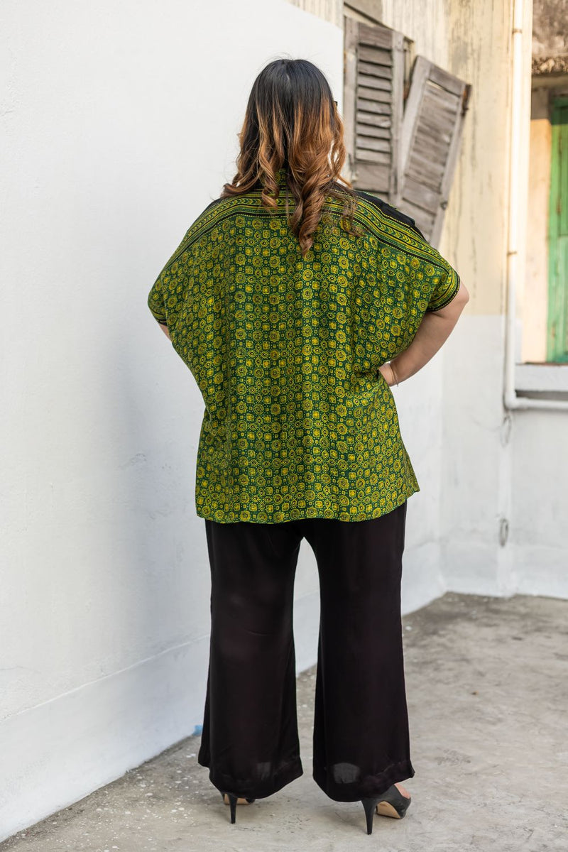 Hyde Green AntiFit Shirt and Pants Two-Piece Set (AJGSHST2)