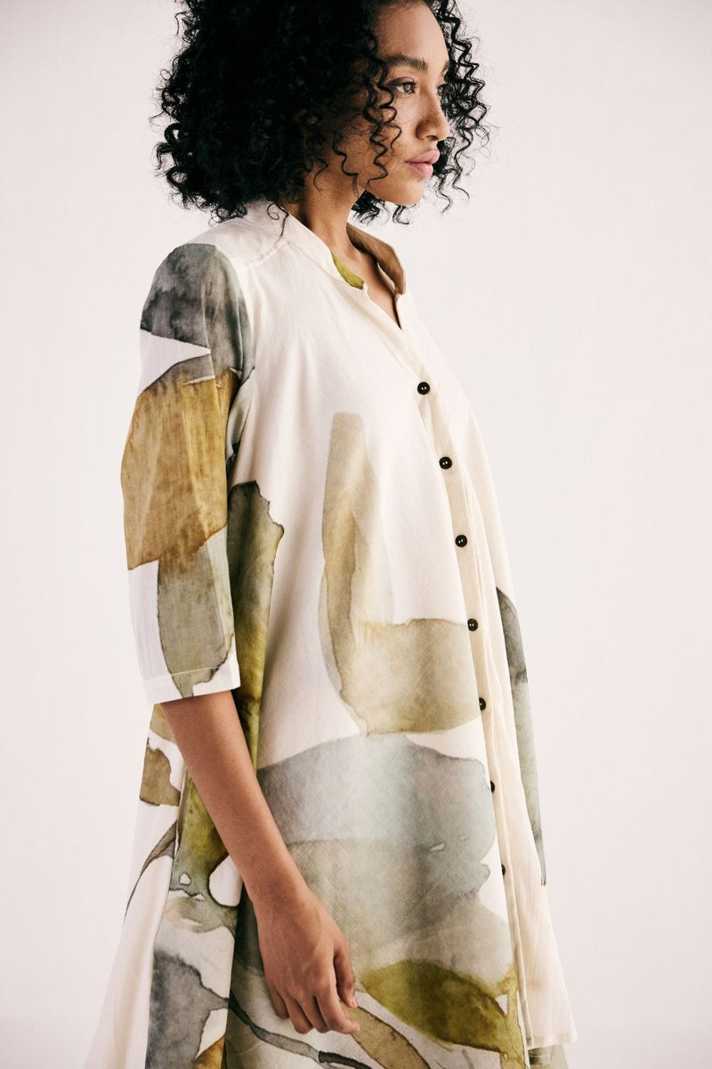 JADE SWING DRESS cotton by Khara Kapas for women in Singapore