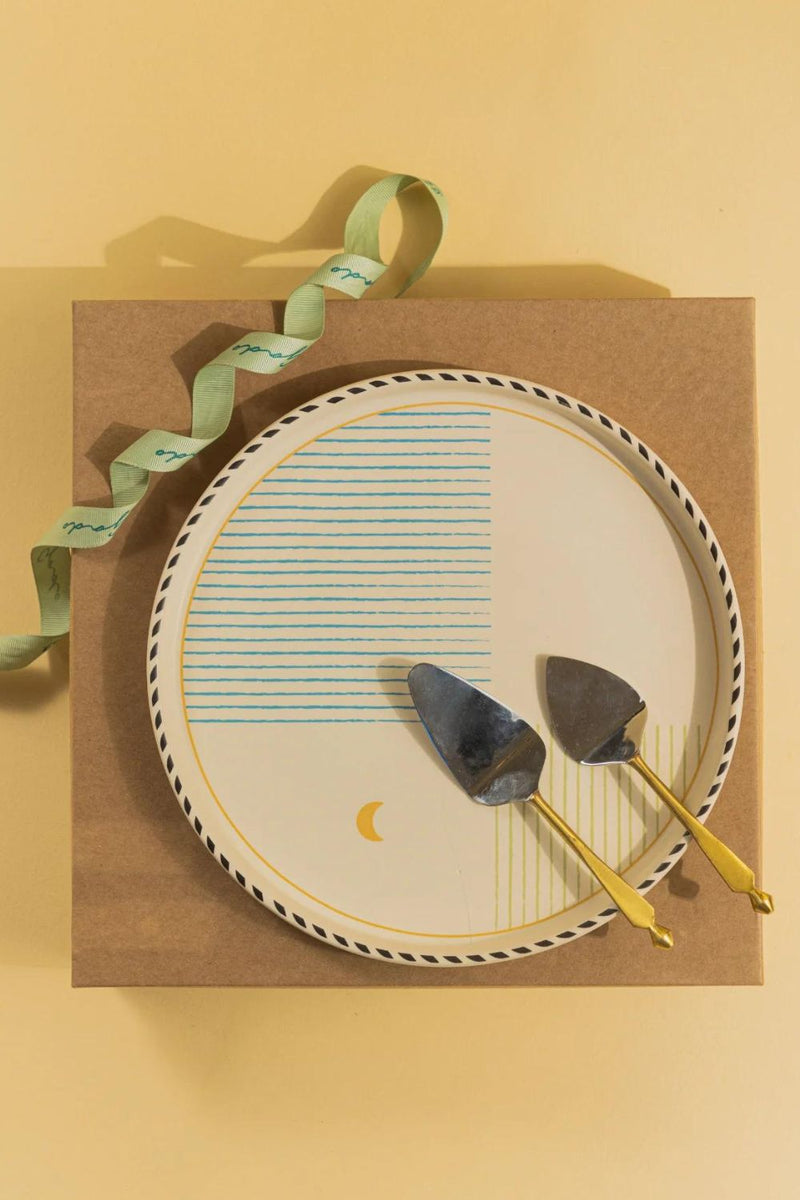 Mirissa Platter and Server Gift Set linen by Gado Living for in Singapore