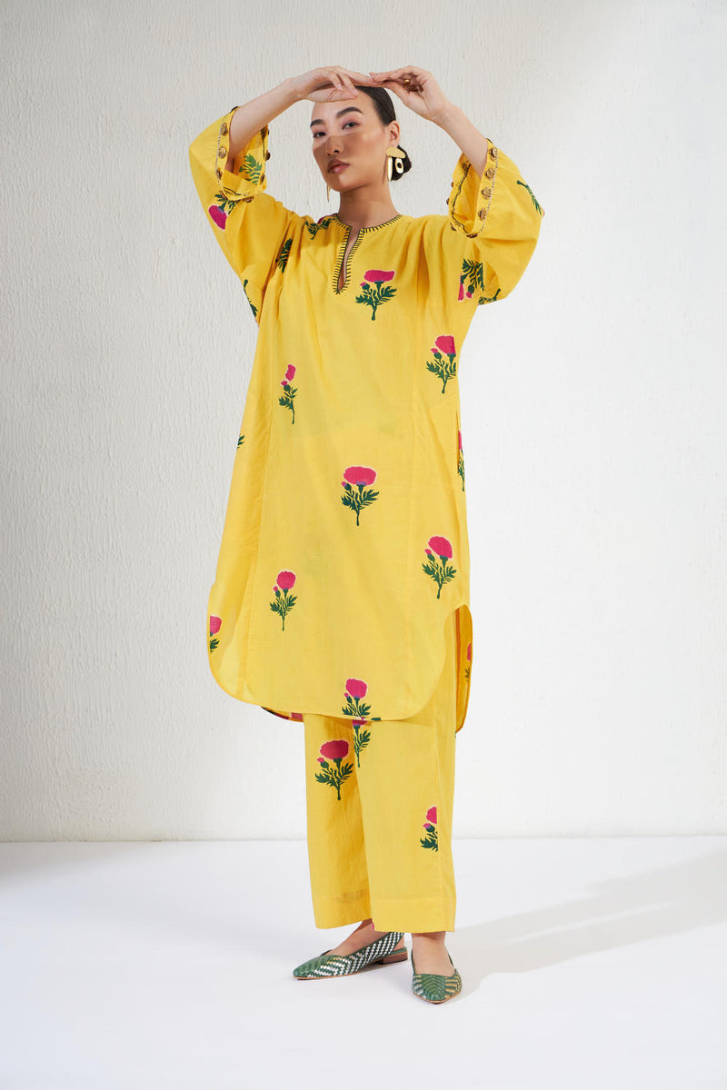GULNAAR SET cotton Light Kurta Sets by Aavidi for women in Singapore