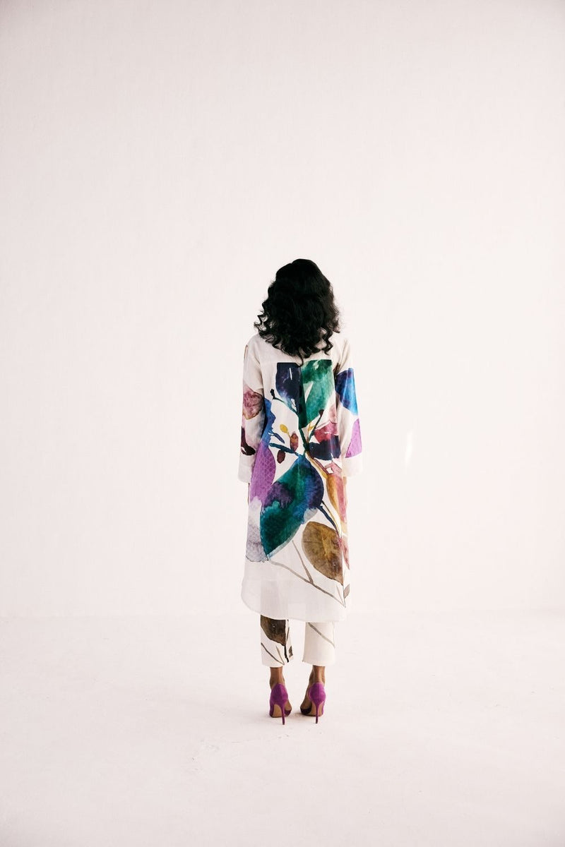 SUNSET SPLASH KURTA SET cotton by Khara Kapas for women in Singapore