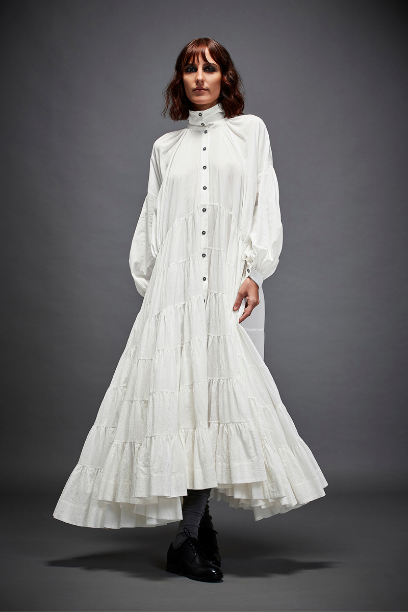 HERA DRESS cotton by Chola in white color for women in Singapore