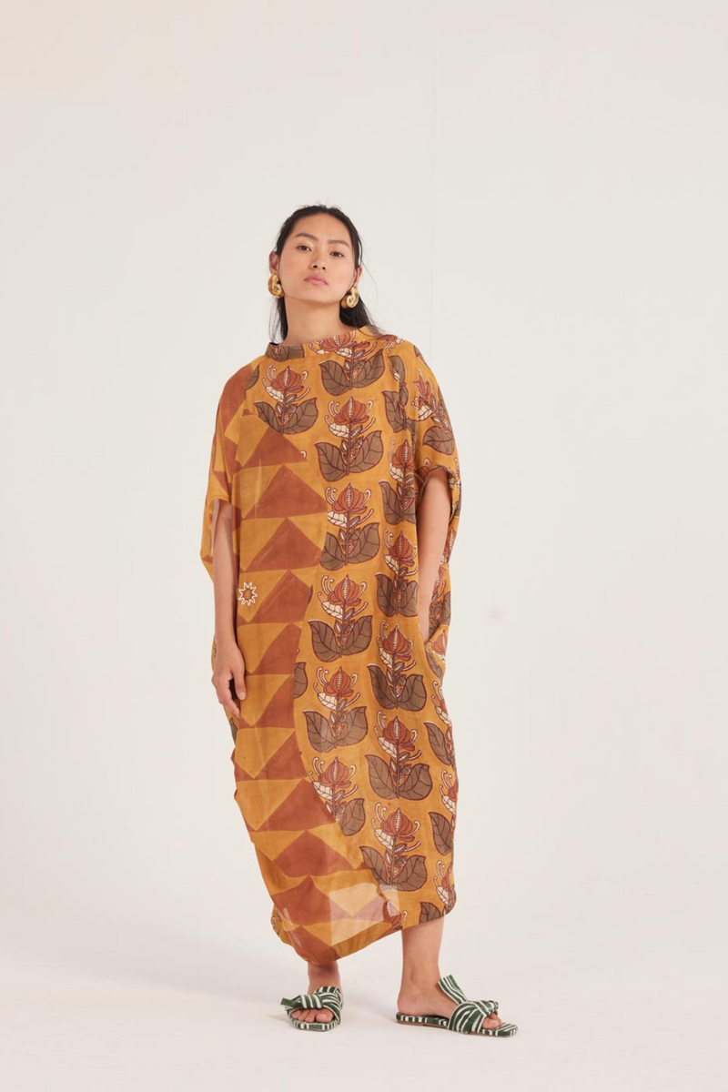 Dani Day Dress silk by JodiLife for women in Singapore