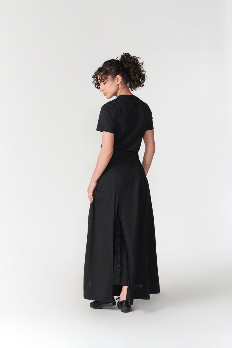 Antar Set co-ord set by Turn Black in black in Singapore