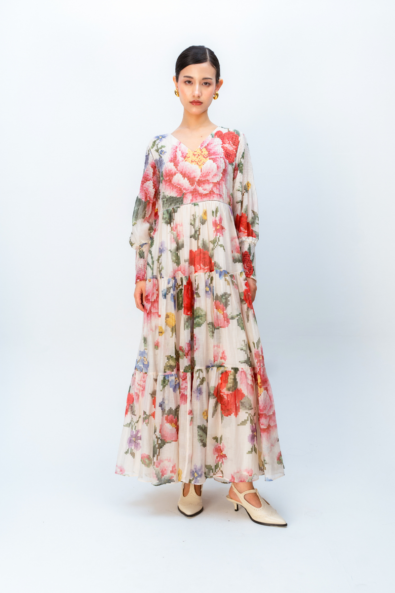 PINK SILENCE DRESS mul dress by Ode to Odd in multi for women in Singapore