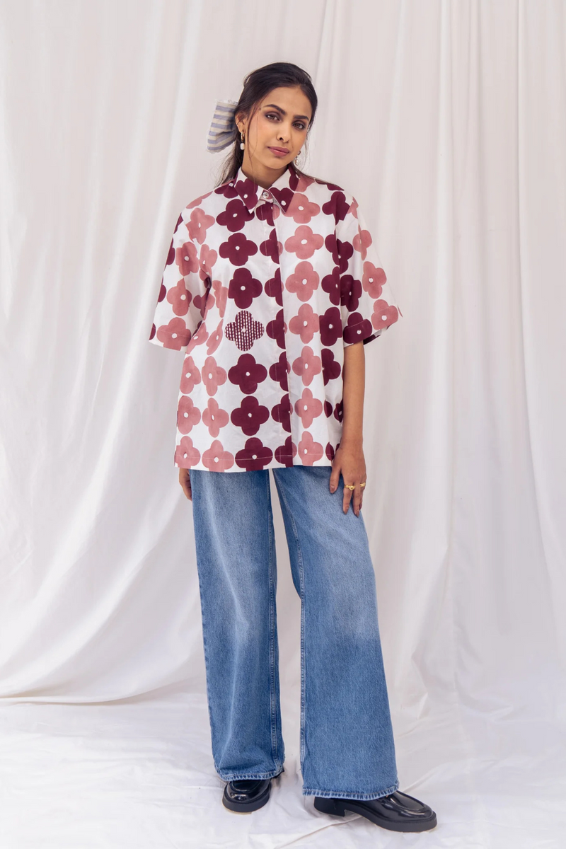 Okapi Shirt poplin by JodiLife for women in Singapore