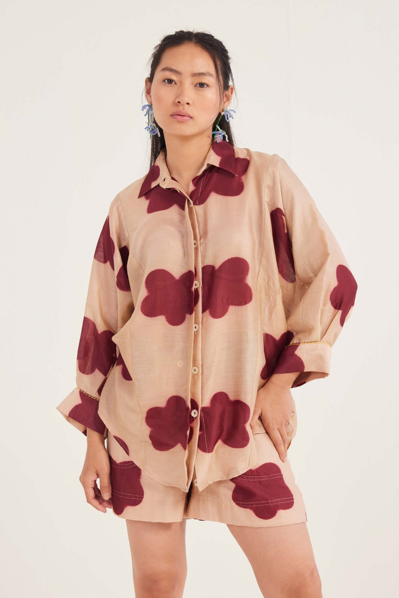 Nama Shirt chanderi by JodiLife for women in Singapore