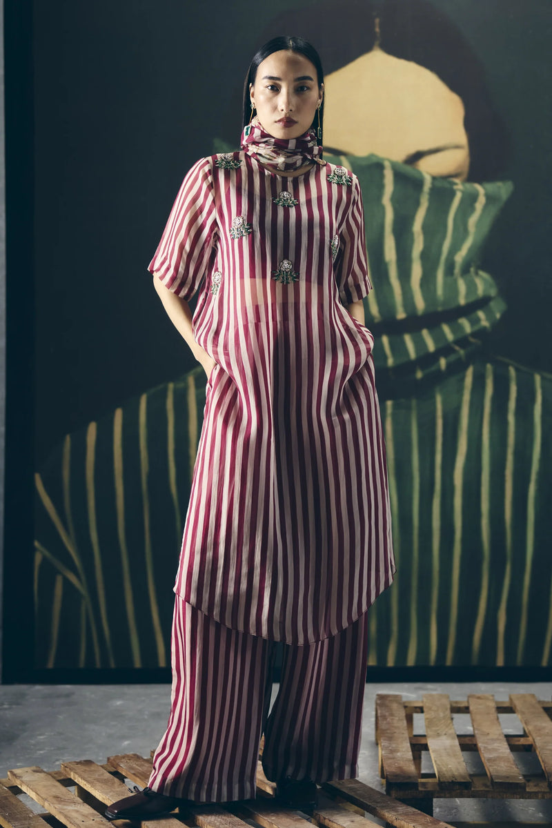 PHSPOP26-11 PH-4109 PUKA KURTA SET-SIZE M