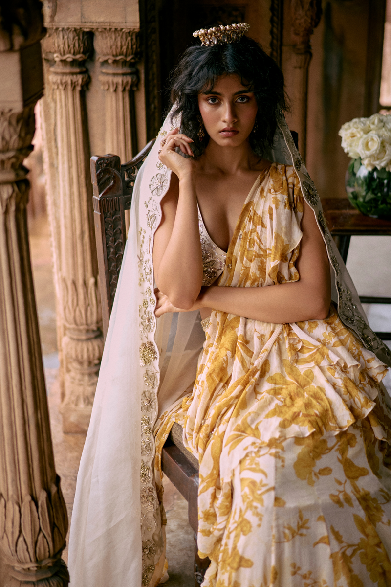PH-2464 Blouse Saree Belt by Paulmi & Harsh for women in Singapore