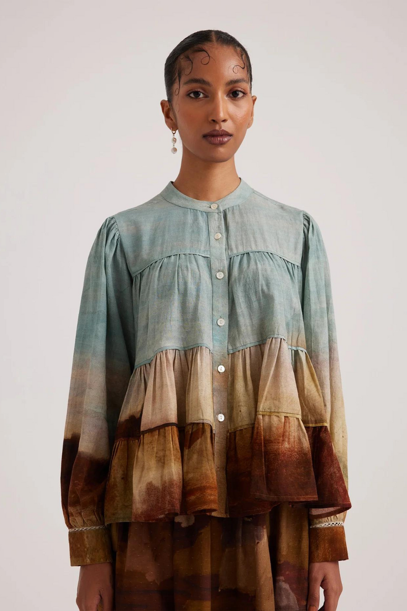 Tier Top-Blotch cotton by CORD for women in Singapore