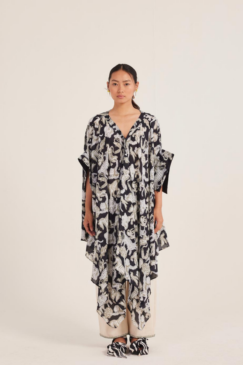 Ika Asymmetrical Dress muslin by JodiLife for women in Singapore
