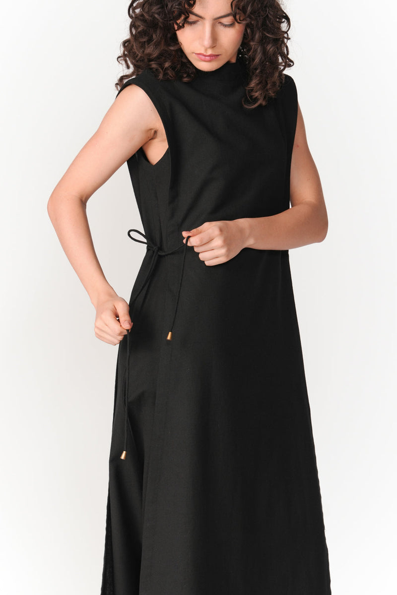Layered Dress dress by Turn Black in black for women in Singapore
