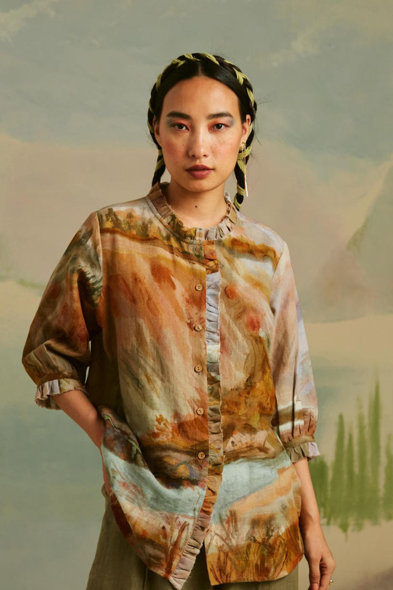 Peru Shirt - Terrain Top & Tunics by CORD for women in Singapore