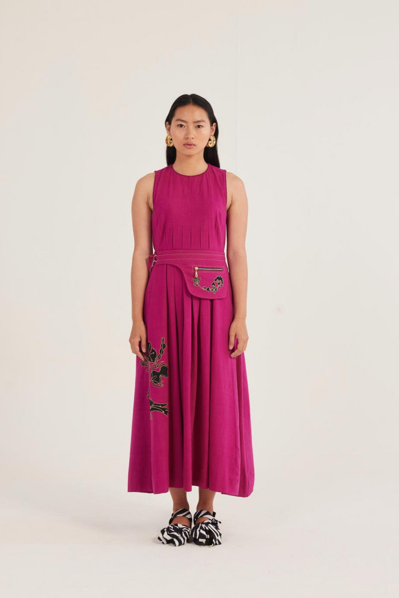 Tai Handloom Day Dress cotton by JodiLife for women in Singapore