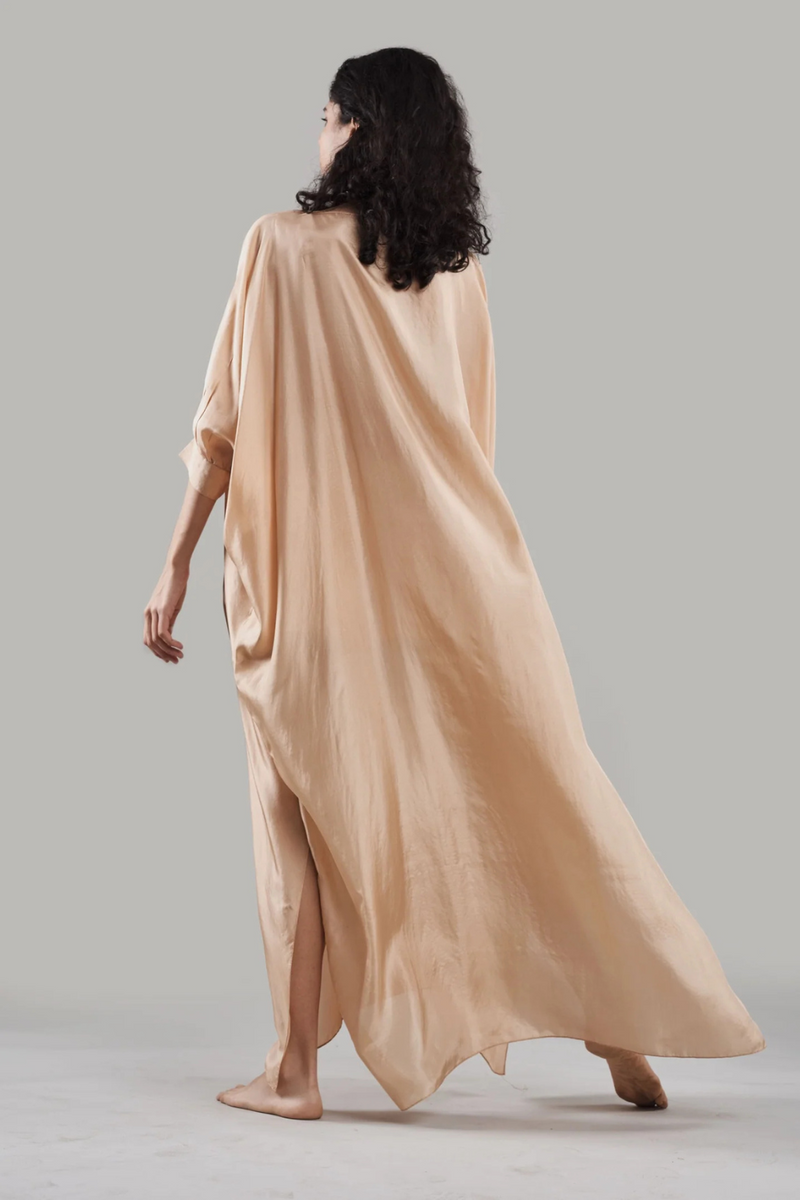 Lavi Kaftan silk Buy Lavi Kaftan from C&W | Tunics And Kaftan for Women by Ituvana in black color for women in Singapore