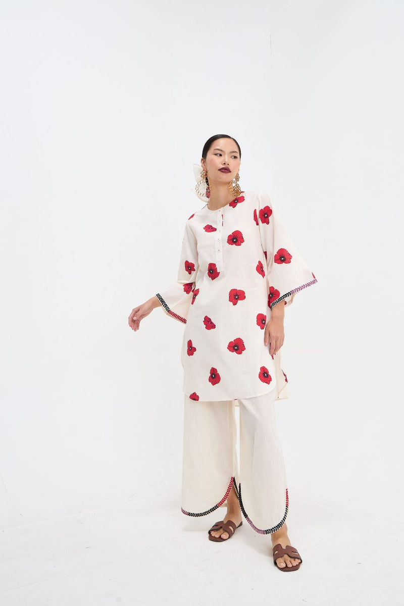 POPPY KURTA SET cotton by Aavidi for women in Singapore