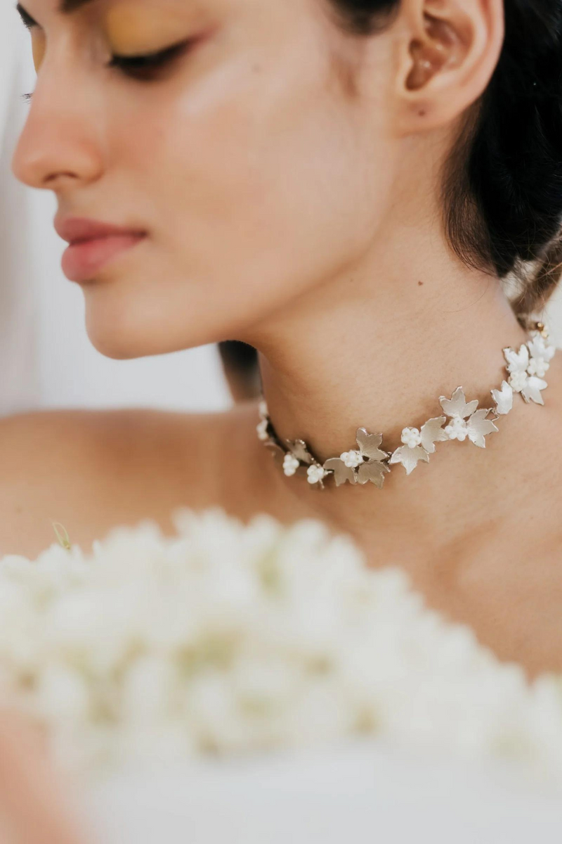 Mogra Choker by Aarjavee for women in Singapore