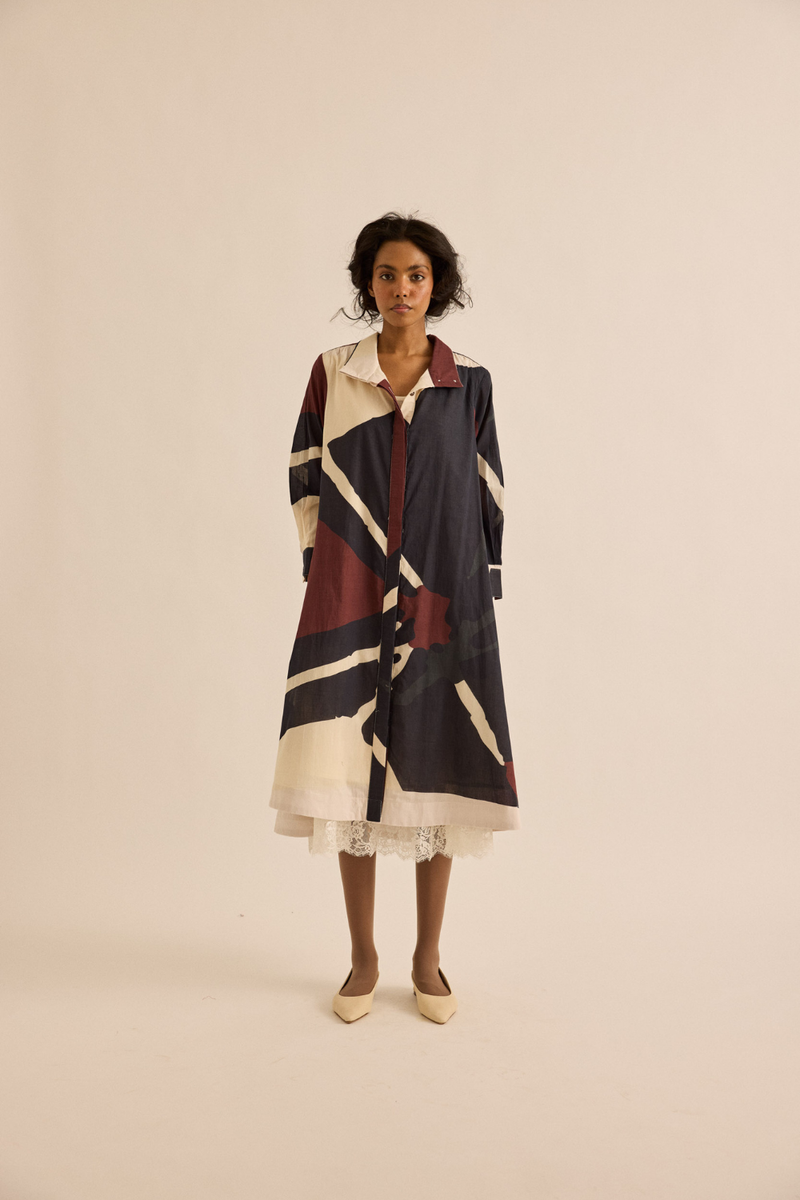 Earthbound Dress mul dress by Khara Kapas in multicolor for women in Singapore