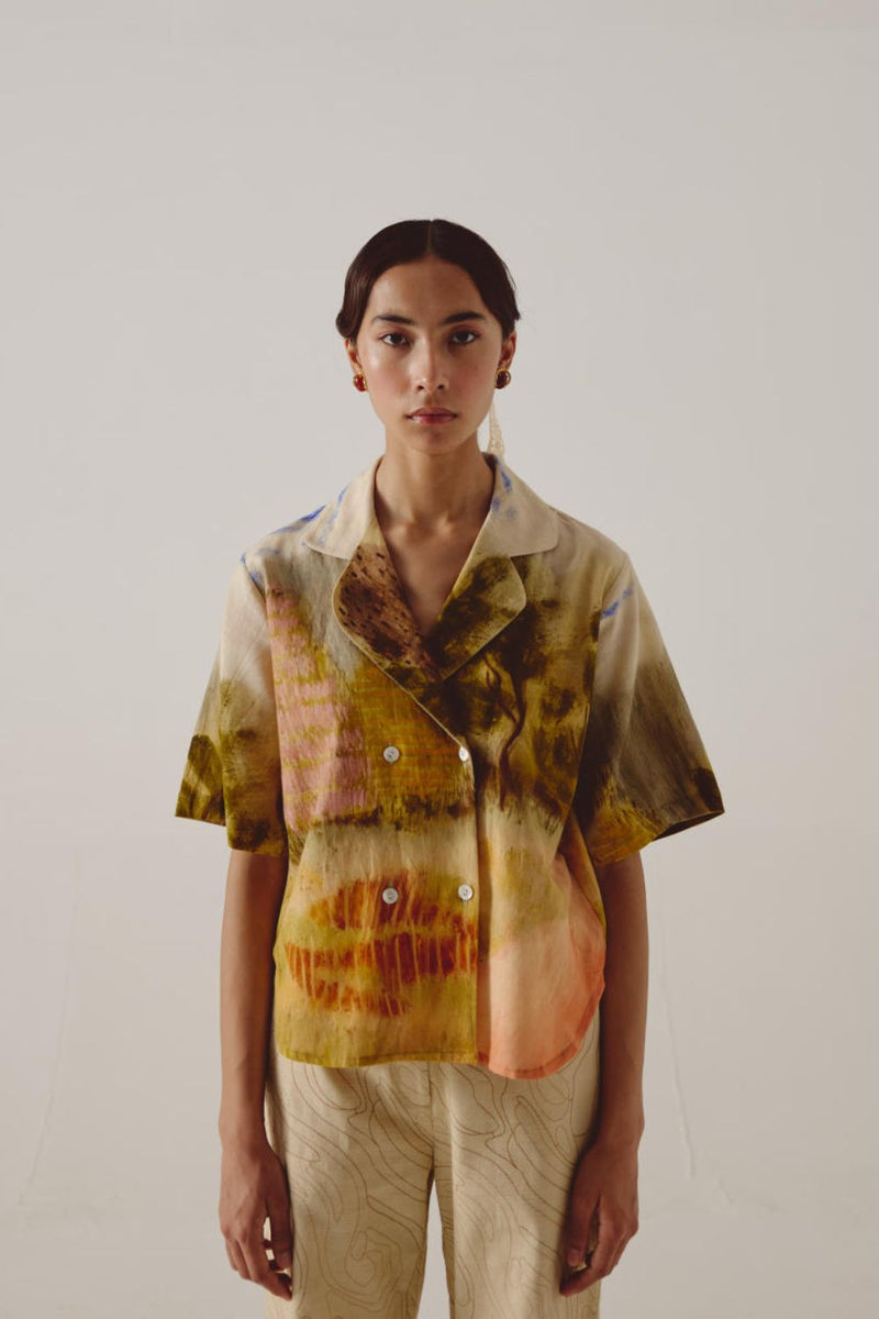 60's Shirt - Dale cotton by CORD in multi for women in Singapore