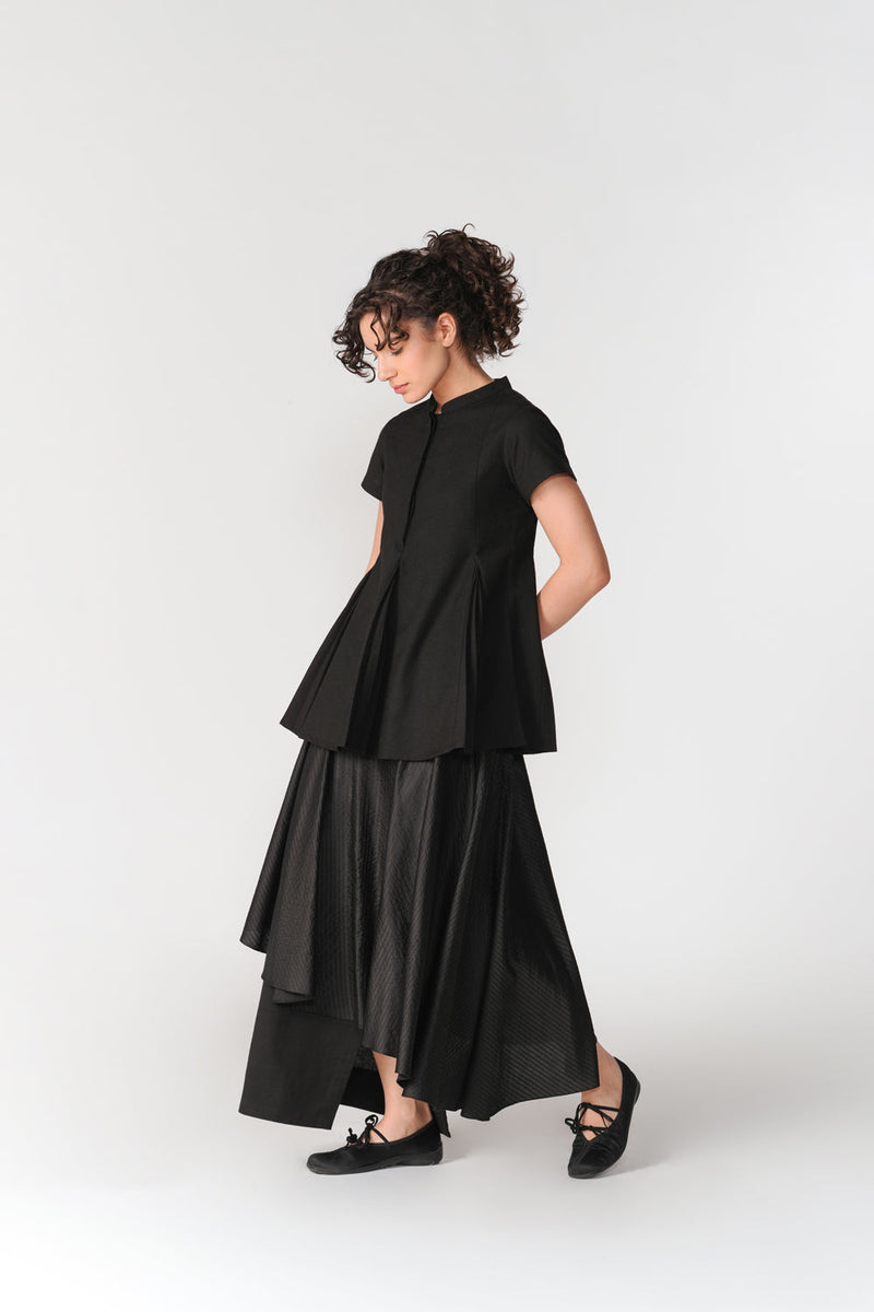 Avastha Set co-ord set by Turn Black in black for women in Singapore