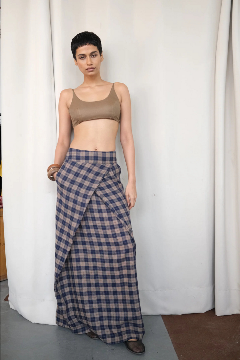 NAY SHAWL SKIRT-MIDNIGHT Buy NAY SHAWL SKIRT from C&W | Skirts for Women by Ituvana for women in Singapore