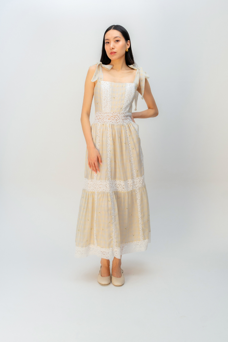 DREAMING YOU DRESS mul dress by Ode to Odd in blue for women in Singapore