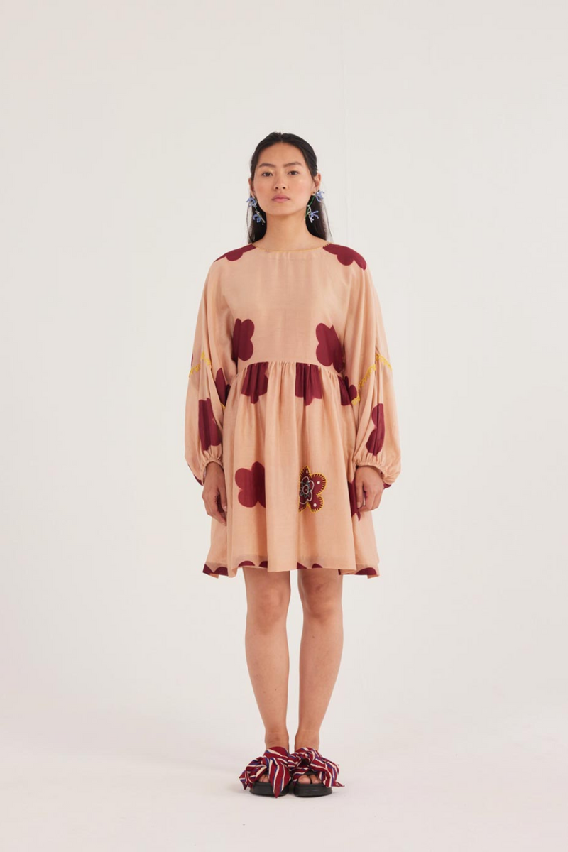 Nama Short Dress chanderi by JodiLife for women in Singapore