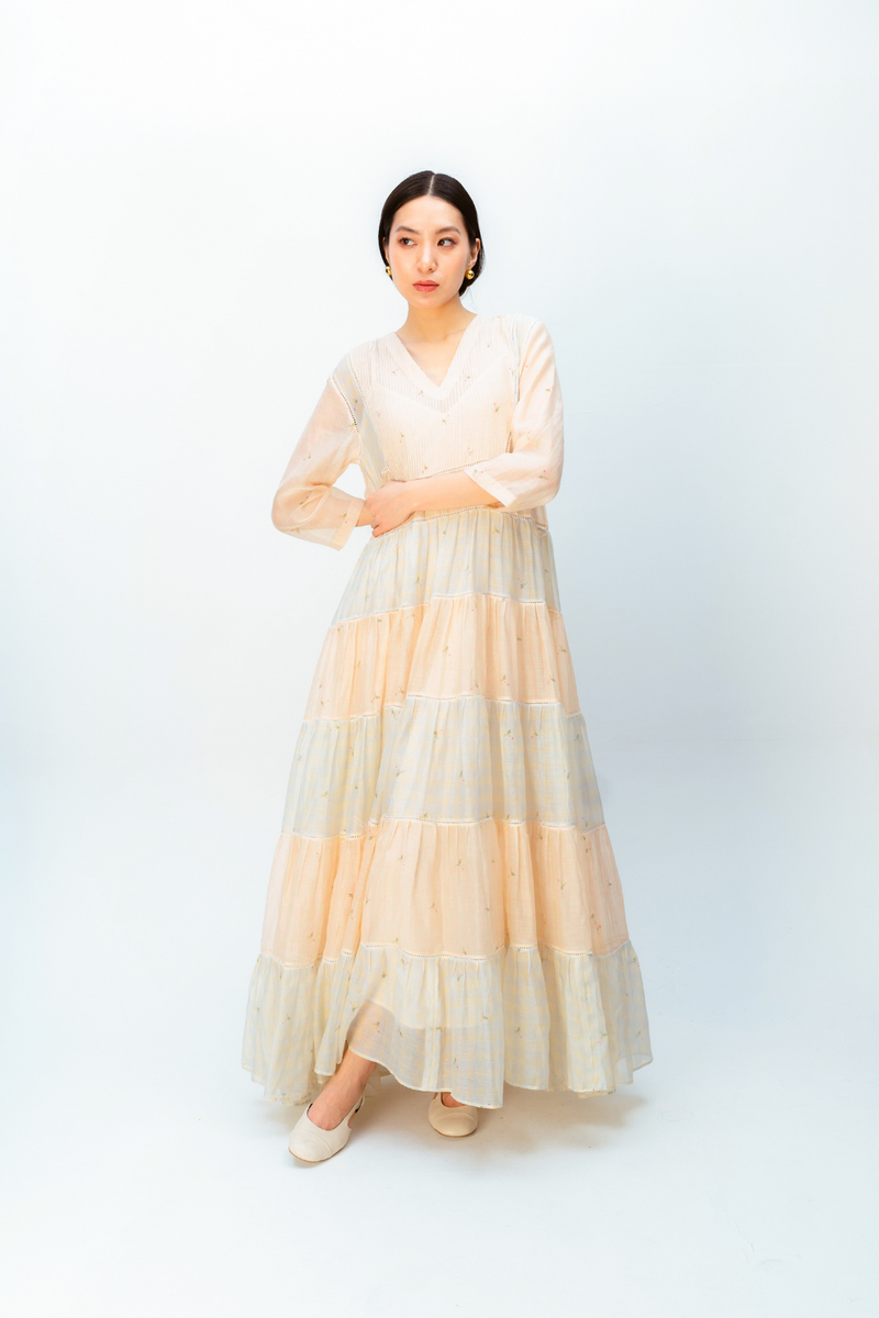 GOLDEN CANOPY DRESS mul dress by Ode to Odd in multi for women in Singapore