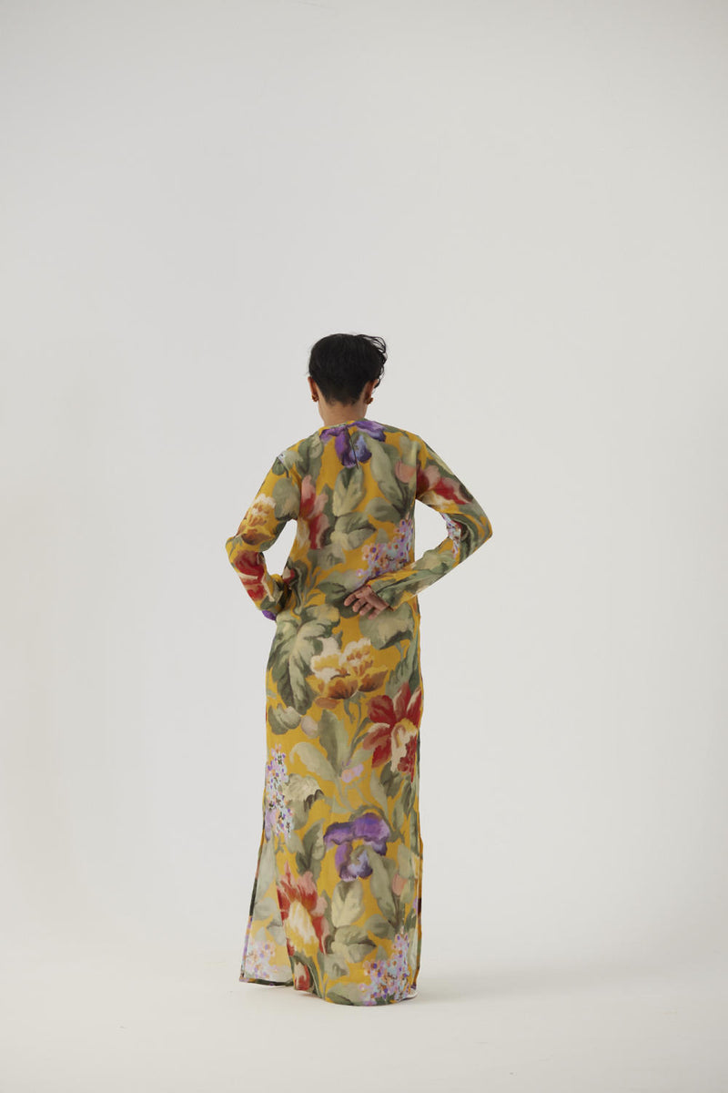 ALLORA YELLOW LEI LANI DRESS Dress,Skirts by Yam in yellow color for women in Singapore