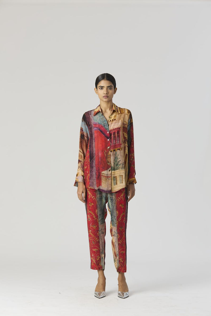 VILLA ROMA CO-ORD SET mul by Yam in multi color for women in Singapore