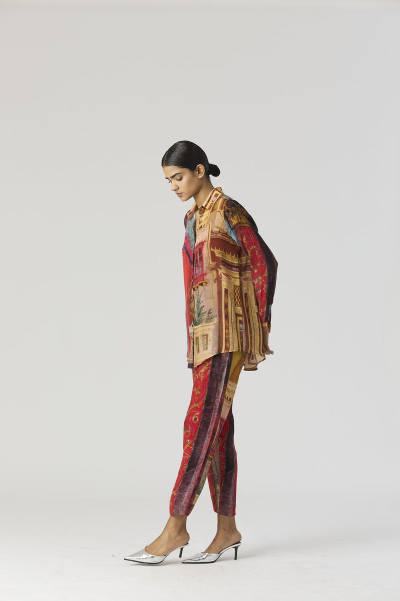 VILLA ROMA CO-ORD SET mul by Yam in multi color for women in Singapore