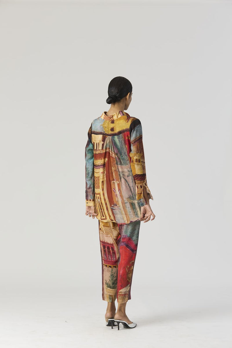 VILLA ROMA CO-ORD SET mul by Yam in multi color for women in Singapore
