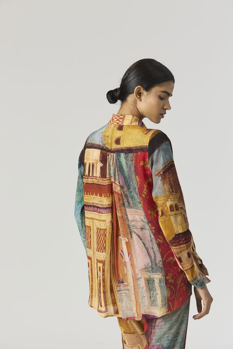 VILLA ROMA CO-ORD SET mul by Yam in multi color for women in Singapore