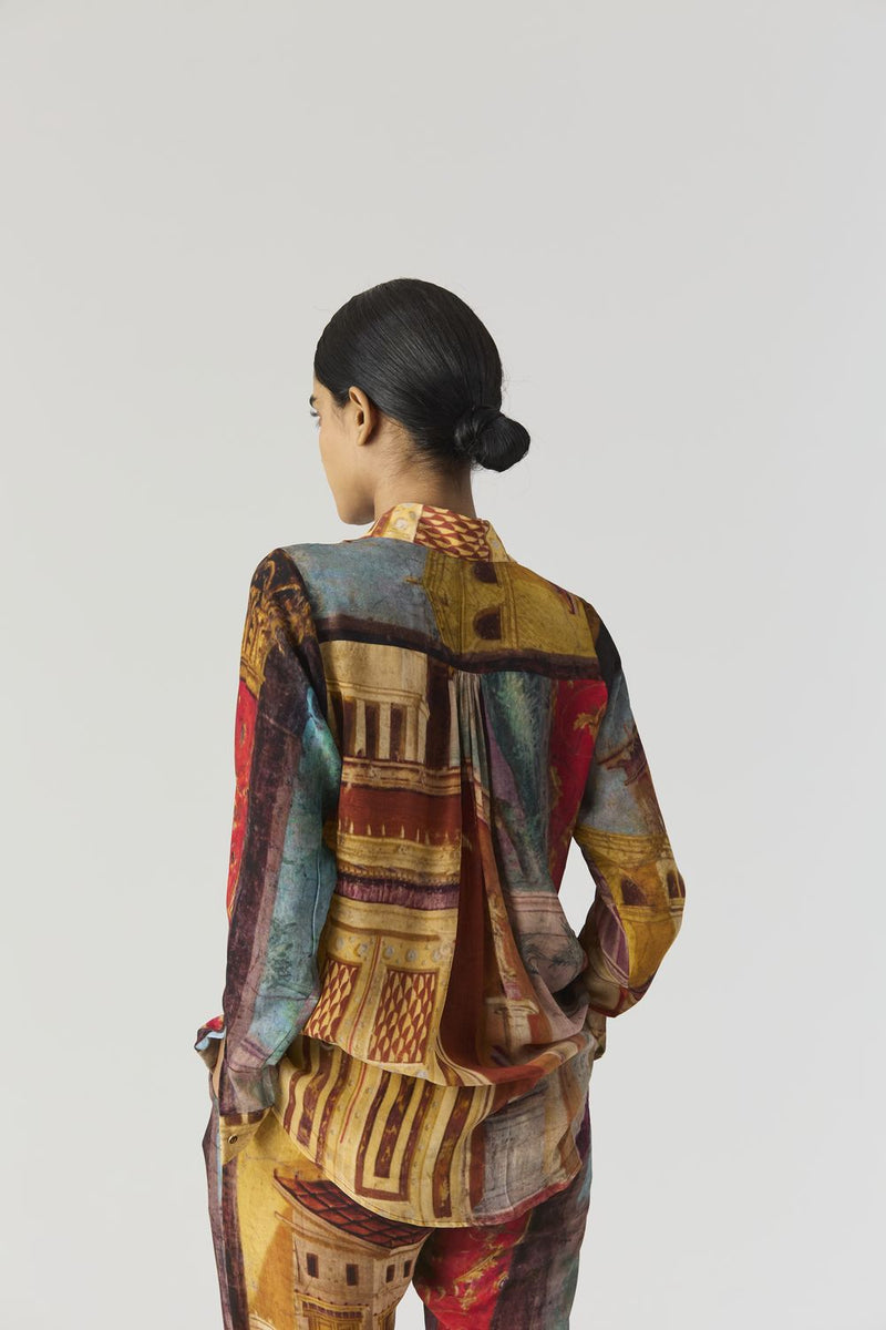 VILLA ROMA CO-ORD SET mul by Yam in multi color for women in Singapore