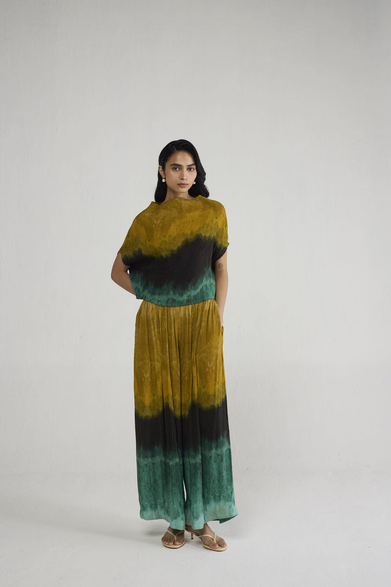 Uri Pintucks Top top/shirt by YAM-ORIENTAL GARDEN SEP'26 for women in Singapore