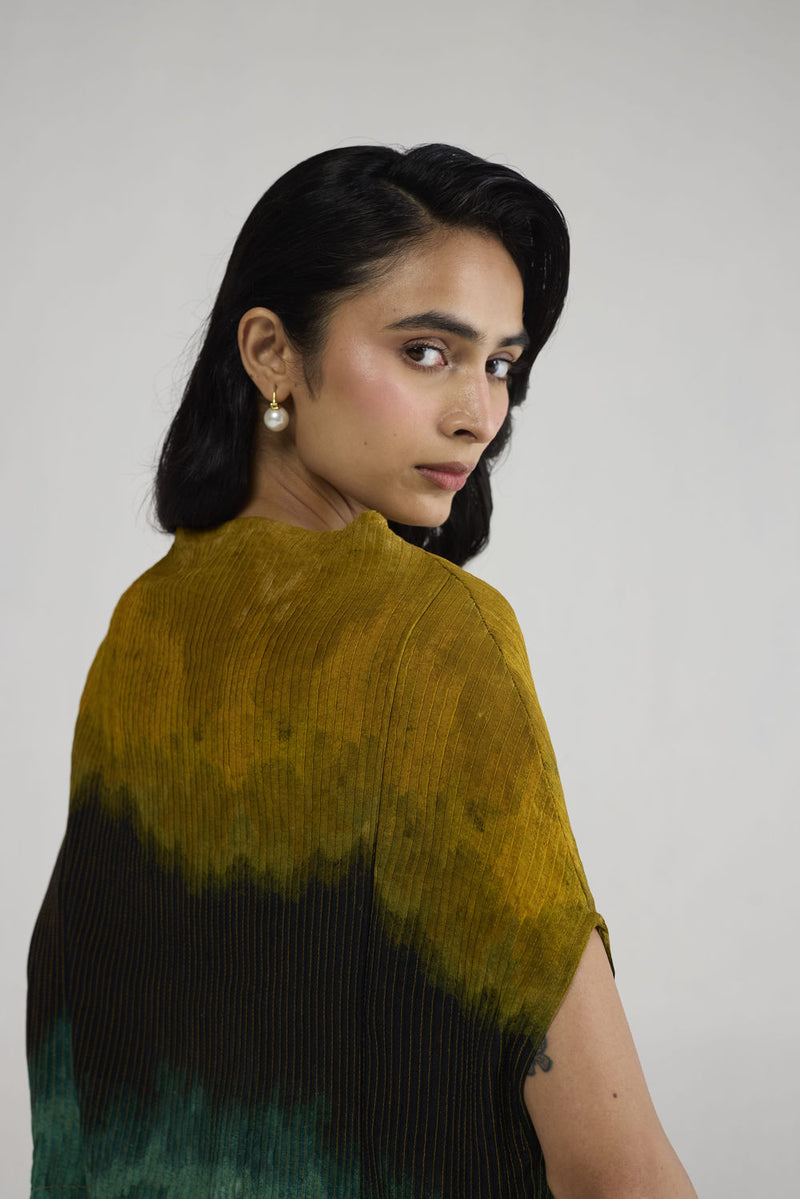 Uri Pintucks Top top/shirt by YAM-ORIENTAL GARDEN SEP'26 for women in Singapore