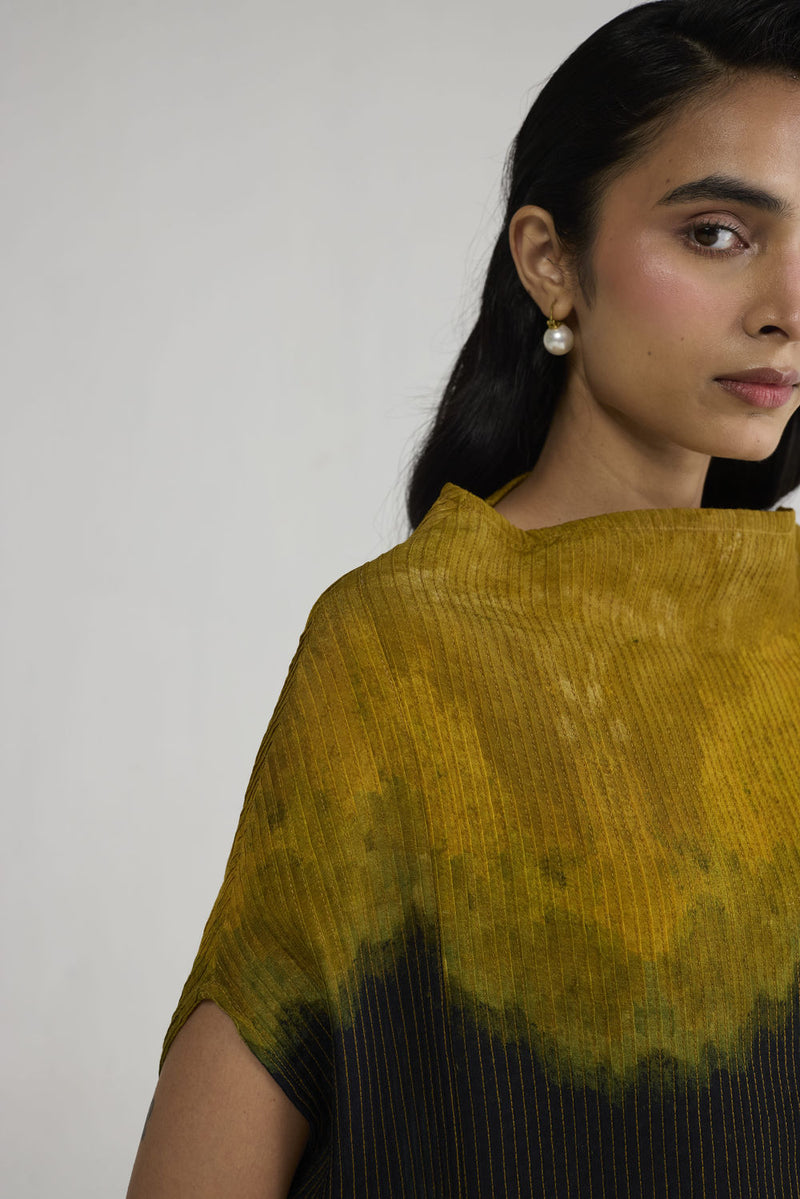 Uri Pintucks Top top/shirt by YAM-ORIENTAL GARDEN SEP'26 for women in Singapore