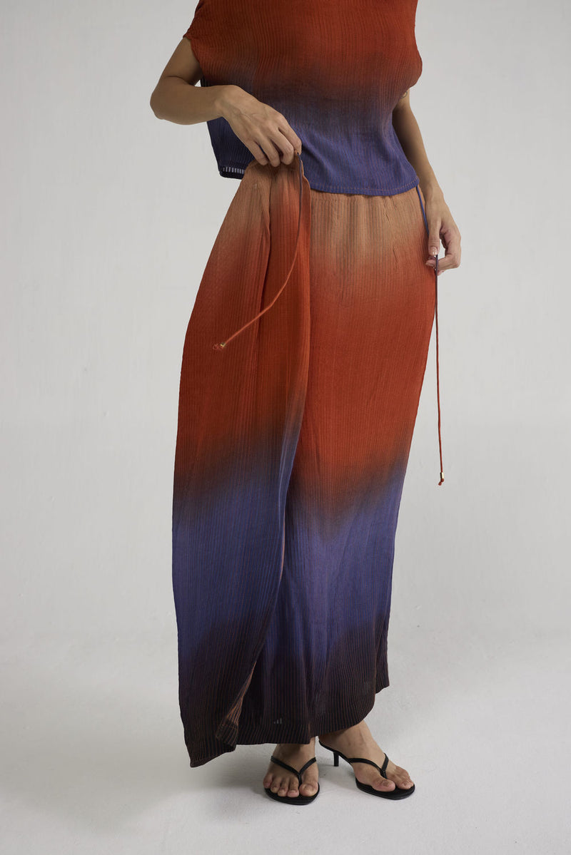 Ume Pintucks Wrap Skirt skirt by YAM-ORIENTAL GARDEN SEP'26 for women in Singapore